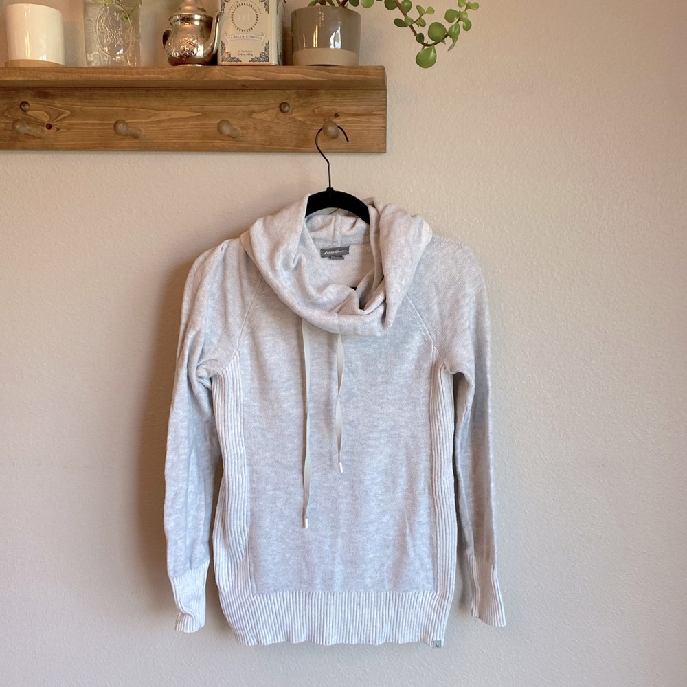 Eddie Bauer Cotton Cowl Neck Sweater